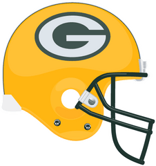 Clipart Green Bay Packers Helmet - Png Green Bay Packers Logo