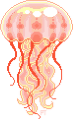 Jellyfish Clipart Tumblr Transparent - Jellyfish Png