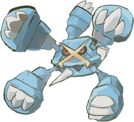 Y Mega Metagross - Decapods Png