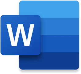 Word - Prediction Software Mysite 1 Microsoft Word New Logo 2019 Png