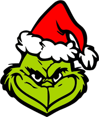 Grinch Clipart - Grinch Head Png