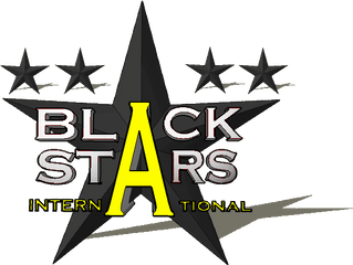 Club Football Black Stars International - Black Star Football Logo Png