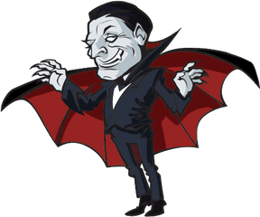 Printed Vinyl Happy Halloween Dracula Vampire Stickers Factory - DrÃ¡cula Png