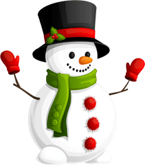 Christmas Hat Transparent Png - Snowman Png