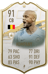 Fifa 22 Icons - Vincent Kompany Icon Card Png