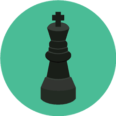 Chess Png Icon - King Chess Piece Icon