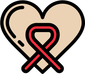 Ribbon Donate Charity Miscellaneous Solidarity Icon - Language Png