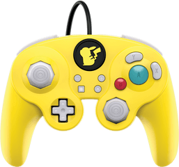 Pdp To Release Zelda - Themed Gamecube Controller For Nintendo Nintendo Switch Gamecube Controller Pikachu Png