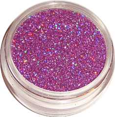 Holographic Pink Glitter - Cosmetics Png