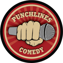 Cropped - Punchlinescomedylogosmallpng Punchlines Comedy Illustration