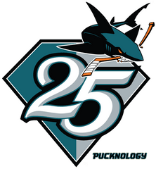 Sharks Ticket Brochure Leaks Their 25th - San Jose Sharks 25th Anniversary Logo Png