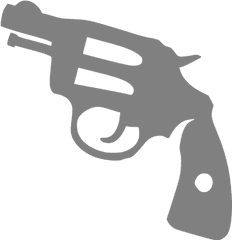 Gray Gun 2 Icon - Gambar Senjata Free Fire Hitam Putih Png