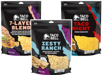 Download Taco Bell Shredded Cheese - Full Size Png Image Taco Bell Shredded Cheese