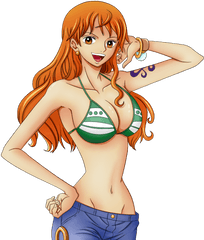 One Piece Nami Png 1 Image - Female One Piece Main Characters