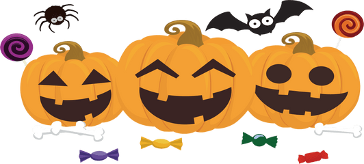 Free Halloween Candy Png Download - Cute Jack O Lantern Vector