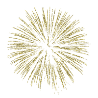 Sparkle Fireworks Gold Free Clipart HD - Free PNG