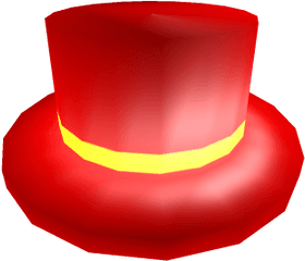 Communist Tophat Giver - White Banded Top Hat Roblox Png