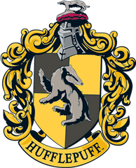 Wizarding World Figurines - Transparent Hufflepuff Crest Png