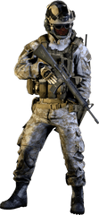 Army Man Battlefield - Call Of Duty Soldier Png