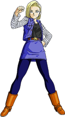 Android 18 - Maxi Uchiha 22 Deviantart Android Saga Png