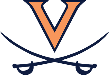 Logo - Universityofvirginiacavaliersorangevblueoutline Virginia Cavaliers Old Logo Png