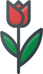 Free Icon Tulip - Tulipan Icono Png