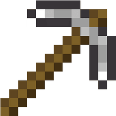 Pixilart - Minecraft Pickaxe Png