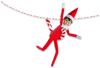 Scout Elves - Elf On The Shelf Clipart Png