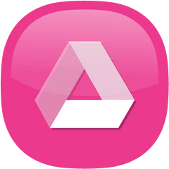 Download Free Icon Pink Icons - Pink Google Drive Logo Png