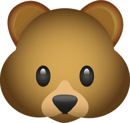 Bear Emoji Free Icon HQ - Free PNG