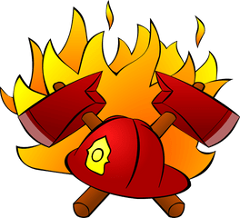 Download Cartoon Fire Png 4421757 Shop Of - Fogo Bombeiro Desenho Png