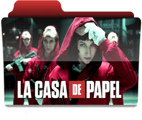 Money Heist La Casa De Papael - Designbust English And Web Series Png