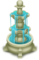 3 Stage Fountain Png Image - Fountain With Transparent Background