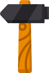 Hammer Sledgehammer Png Icon - Cross