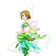 Love Live Hanayo Mermaid Png Image With - Love Live Mermaid Png