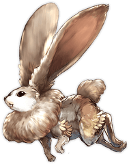 Download White Rabbit - Fantasy Rabbit Png Full Size Png Rabbit Art Fantasy