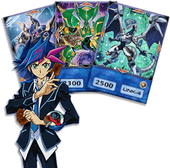 Yusaku Fujikiu0027s Cyberse Deck - Yusei Fudo Png