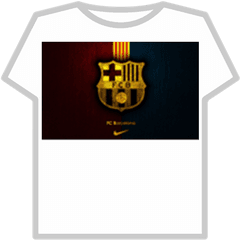 Barcelona - T Shirt Roblox Ropa Png