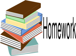 Homework Cliparts 4 - Pile Of Homework Clipart Png