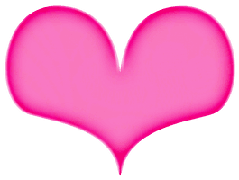 Hot Pink Heart File - Free PNG