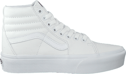 White Vans High Sneakers Ua Sk8 - Hi Platform 20 Omoda Plimsoll Png