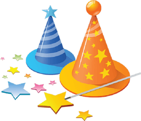 Party Birthday Hat Png - CumpleaÃ±os Clipart