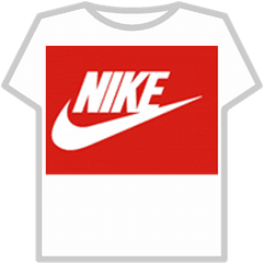 Nike - Black Nike Shirt Roblox Png