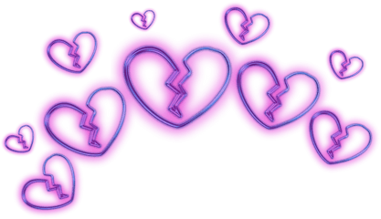 Download Aesthetic Png Hearts Transparent Background Image - Transparent Purple Aesthetic Png