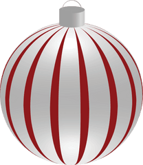 Christmas Ball Png - Striped Christmas With Png Striped Striped Ball Png