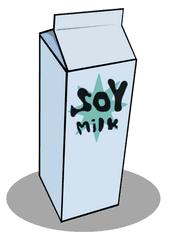 Soy Milk Carton Kids Computer Icons - Clipart Milk Soy Milk Carton Png
