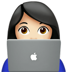 Laptop Emoji Png - Female Technologist Emoji Woman Woman Technologist Emoji