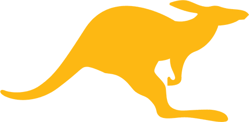 Gold - Eps Format Yellow Kangaroo Logo 1228x604 Png Gold Kangaroo Png
