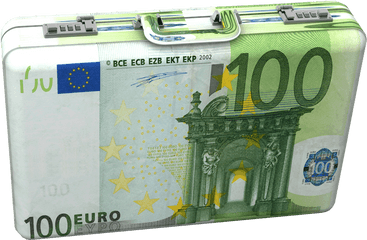 Download Box Banknotes Bill Note Currency 100 Euro Hq Png - 100 Euro