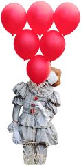 Balloons Transparent Pennywise - Balloon Transparent Penny Transparent Background Pennywise Png